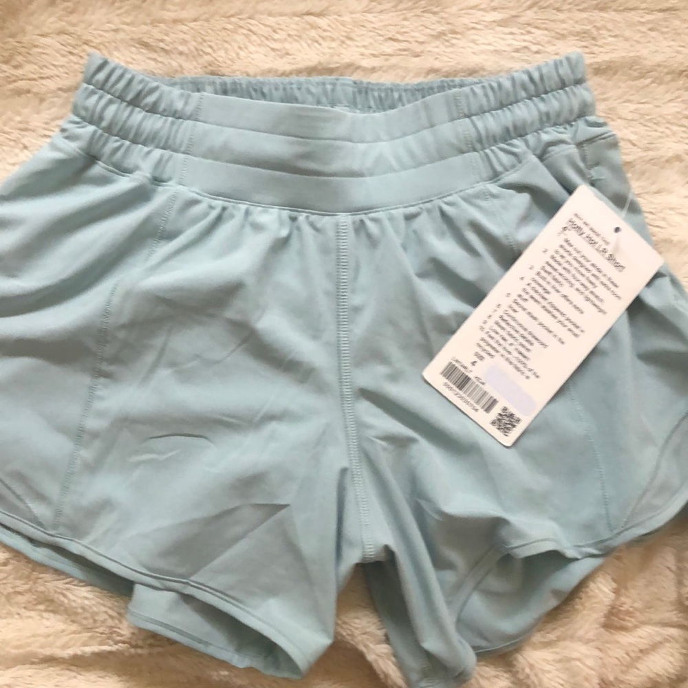 Hotty Hot LR short 4” lululemon blue shorts